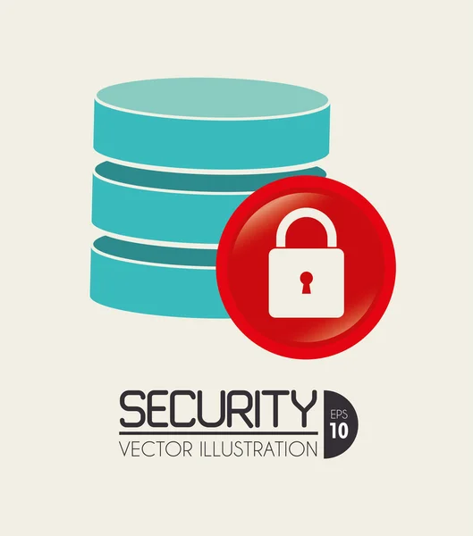 Security ontwerp — Stockvector