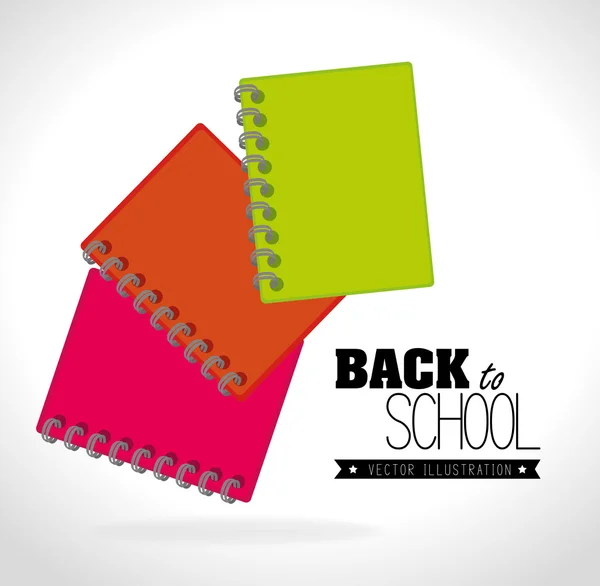 Back to school design — Stock Vector