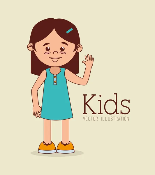 Kids design — Stock Vector
