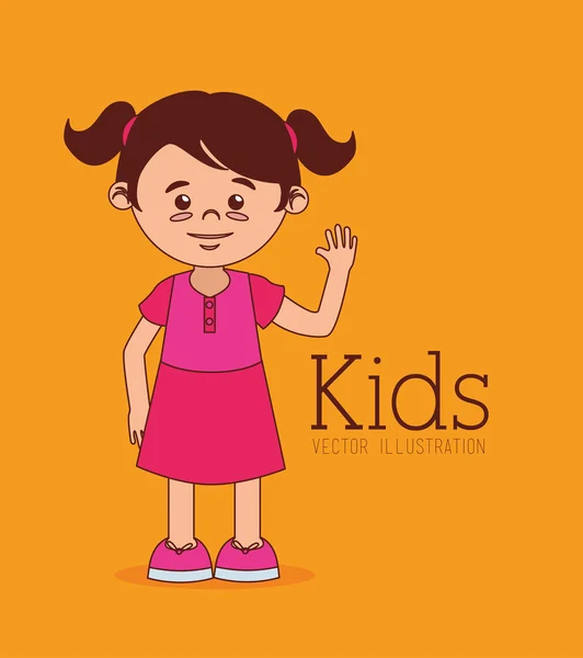 Diseño de niños — Vector de stock