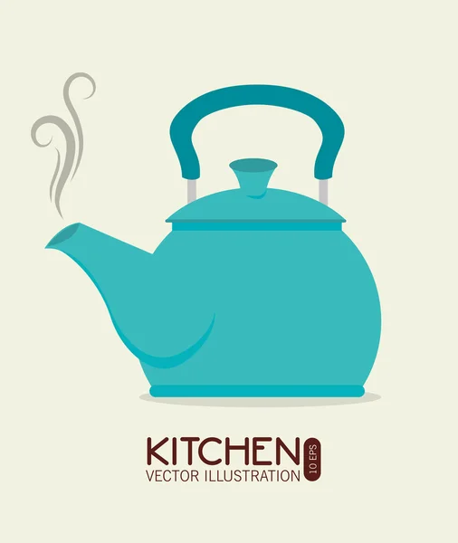 Keuken Design — Stockvector