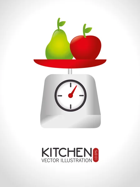 Keuken Design — Stockvector