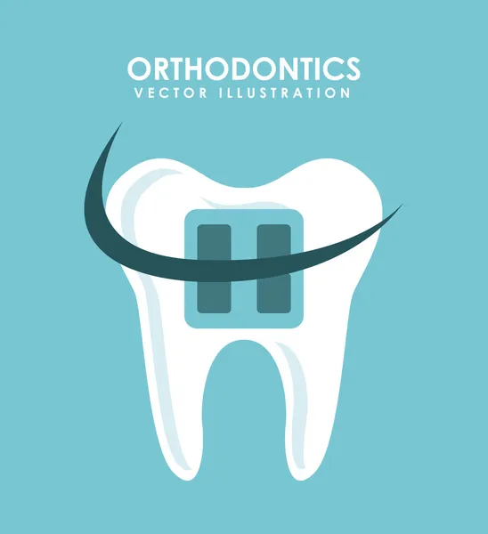 Desenho dentário —  Vetores de Stock