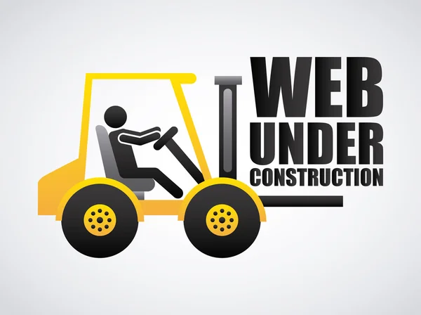 建設中の web — ストックベクタ