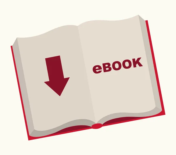 Design de ebook — Vetor de Stock