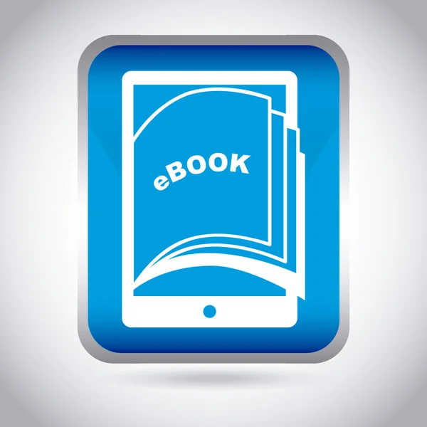 Projekt ebook — Wektor stockowy