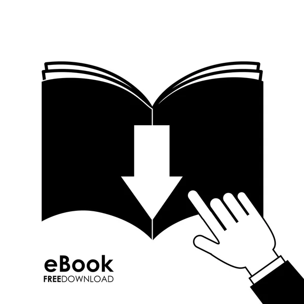 Design de ebook — Vetor de Stock