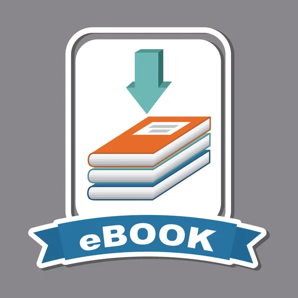 Design de ebook — Vetor de Stock