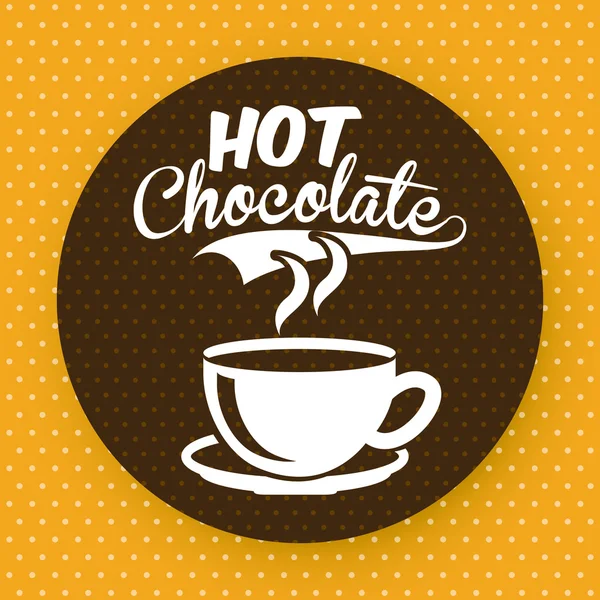 Diseño de chocolate — Vector de stock