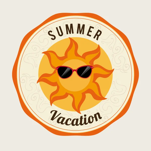 Diseño de verano — Vector de stock