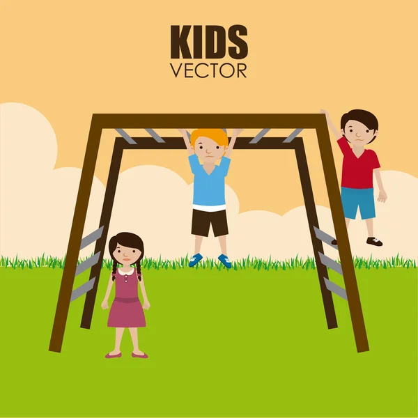Kinderdesign — Stockvektor