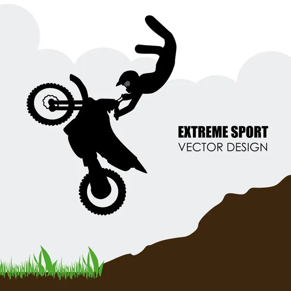 Extreme sport design — Stock Vector