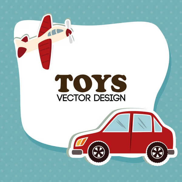 Toys design — Stock Vector