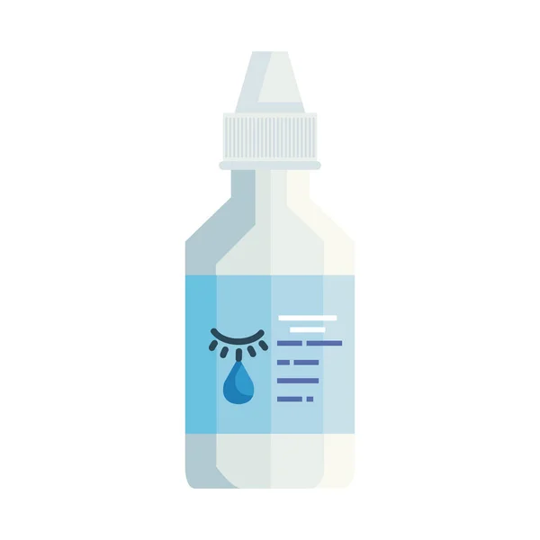 Eye dropper apotek stof – Stock-vektor