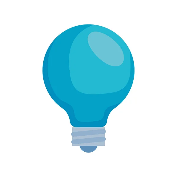 Blauwe lamp licht — Stockvector
