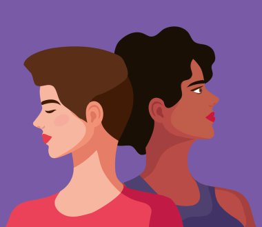 Birkaç güzel kadın karakter.