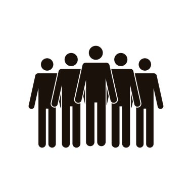 Beş siluet figürü avatardır