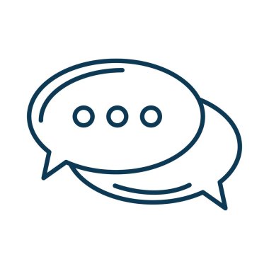 Oval konuşma balonları