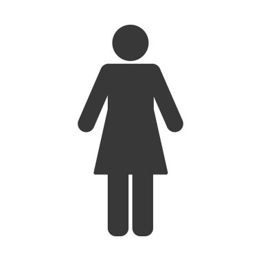 Kadın figürü silueti