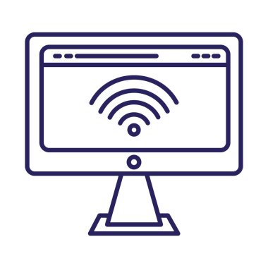 Wi-Fi sinyalli masaüstü