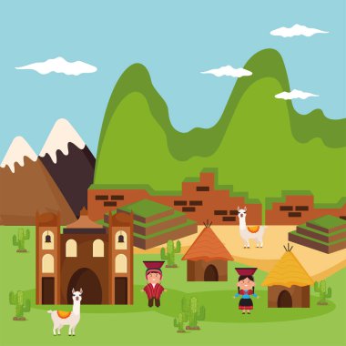 Peru kültür manzarası