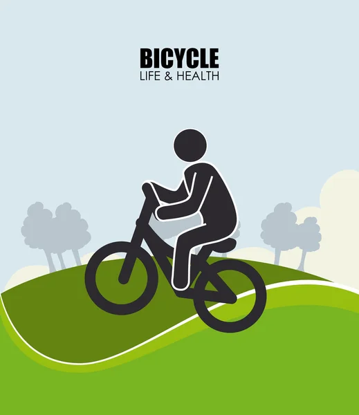 自行车设计 — 图库矢量图片