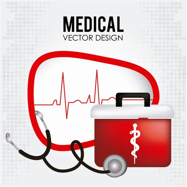 Medical design — Stock Vector