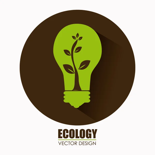 Ecologie ontwerp — Stockvector