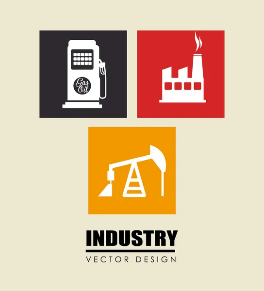 Diseño industrial — Vector de stock