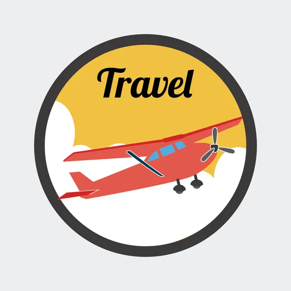 Diseño del avión — Vector de stock