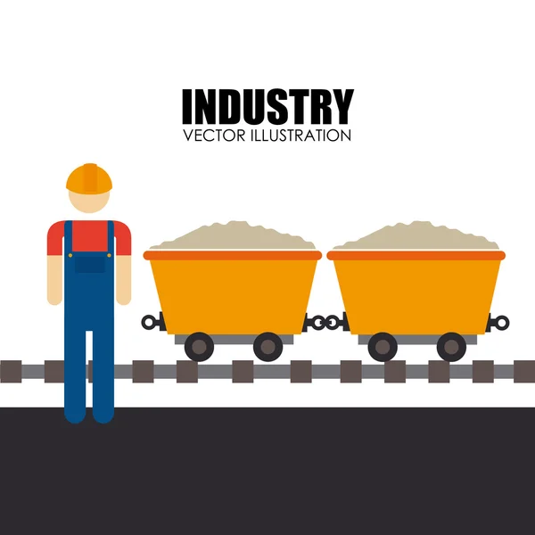 Industrie ontwerp — Stockvector