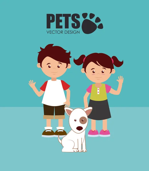 Pets design — Stock Vector