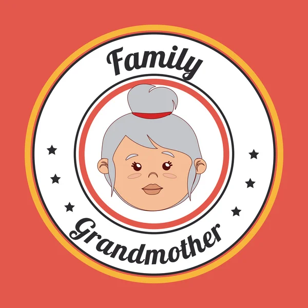 Familie ontwerp — Stockvector