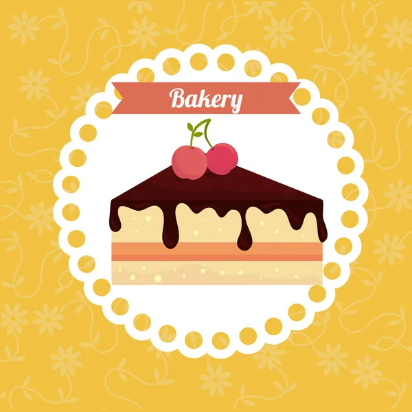 Dessert ontwerp — Stockvector