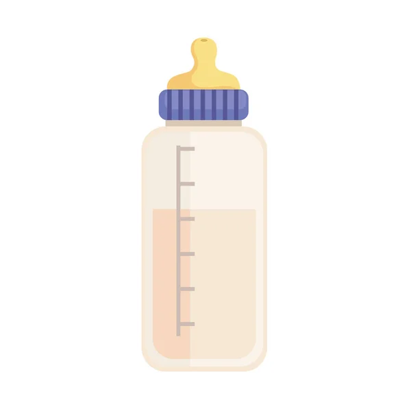 Saugflaschenmilch — Stockvektor