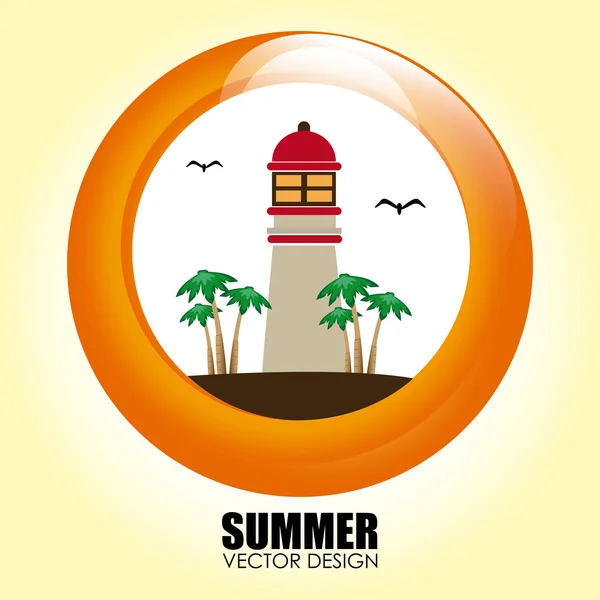 Summer design — Stock Vector