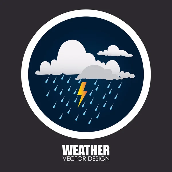 Weather design — Stock Vector