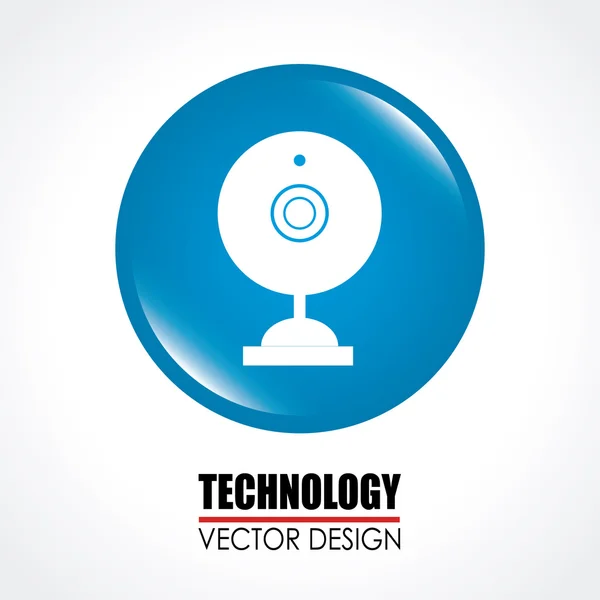 Diseño tecnológico — Vector de stock