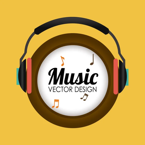 Music design — Stockvector