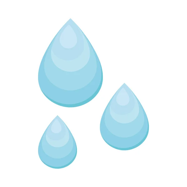 Εικονίδιο "σταγόνες νερού" — Διανυσματικό Αρχείο