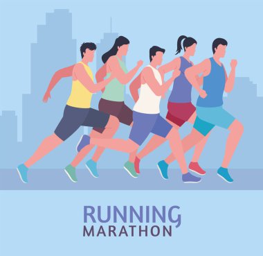 Maraton sporcuları
