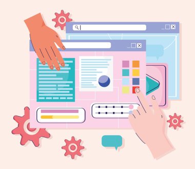 Web sayfaları şablon tasarımı