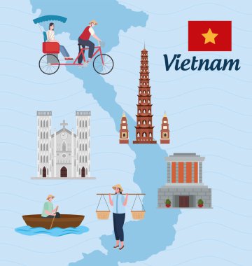 Vietnam 'ın simgesi ve insanları