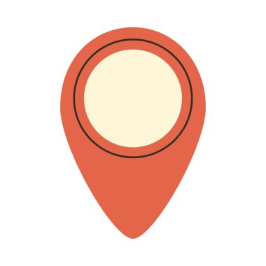 pin işaretleyici konumu