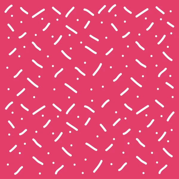 Texture rouge memphis — Image vectorielle