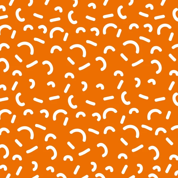 Texture orange memphis — Image vectorielle