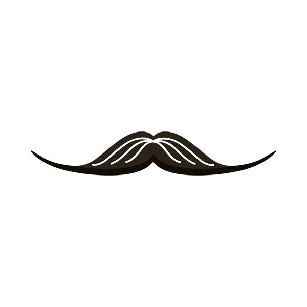 Bigote estilo retro — Archivo Imágenes Vectoriales