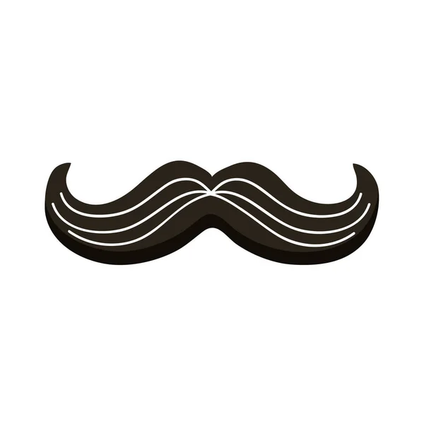 Bigote estilo hipster — Vector de stock