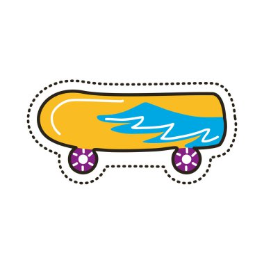 Kaykay yaması pop sanatı