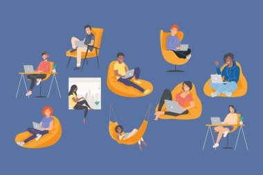 10 iş arkadaşı takım karakteri